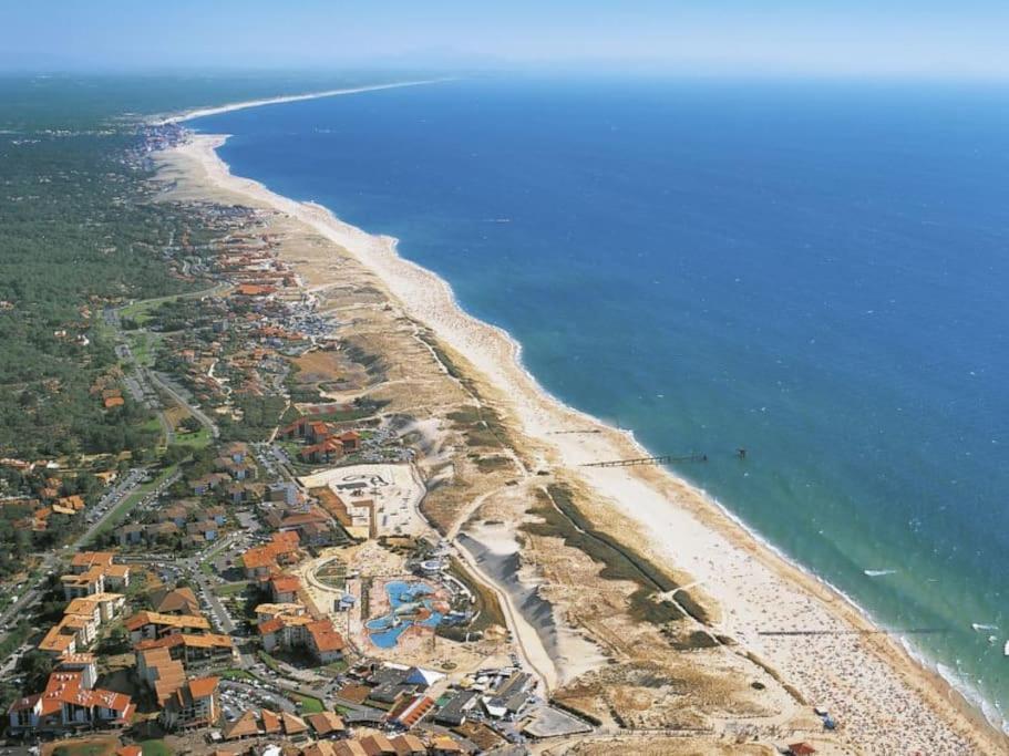 Dune Blanche 300 M De L'Ocean, Appartement Neuf 6 Personnes Seignosse Esterno foto